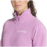 adidas - Multi Essentials - Fleece Met Halve Rits - 100% Gerecycled Polyester