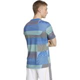 Adidas - Real Preshi - Wedstrijdshirt - Blauw-Multicolour - Korte Mouwen