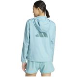 Adidas - Run It - Hardloopjack - Met Verstelbare Capuchon - Gedeeltelijk Gemaakt van Gerecyclede Materialen