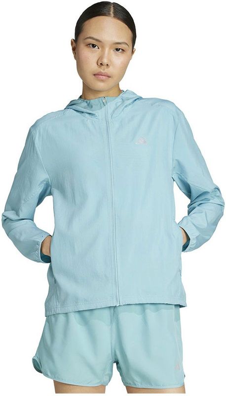 Adidas - Run It - Hardloopjack - Met Verstelbare Capuchon - Gedeeltelijk Gemaakt van Gerecyclede Materialen