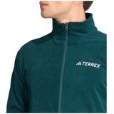 Adidas - Multi Essentials - Fleecejack - Groen - Volledige Rits