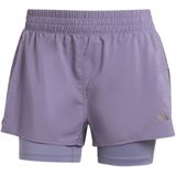 adidas - Own the Run - Korte Broeken - 2-in-1 - Dames - Normale Pasvorm - Climacool