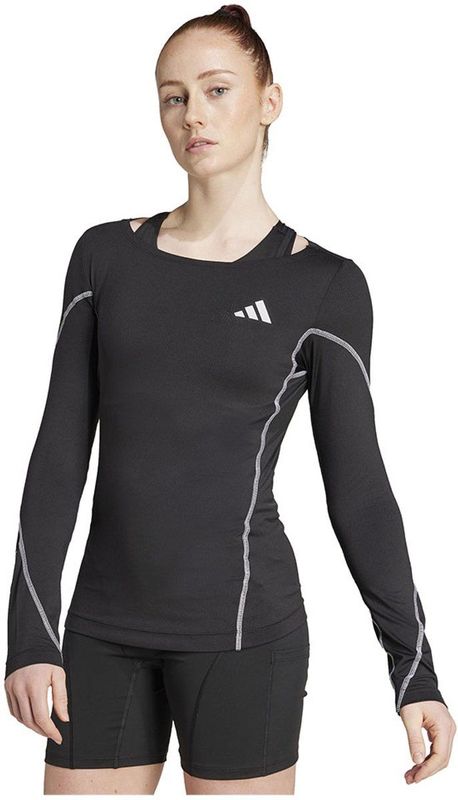 adidas - Btn Running - T-shirt - Met Lange Mouwen