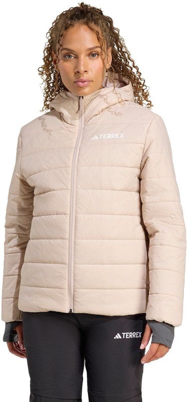 adidas - TERREX Multi Essentials - Capuchonjack - Bruin - Dames