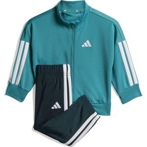 ADIDAS - Essentials - Trainingspak - Petrol - Zwart - Wit - 2-delig