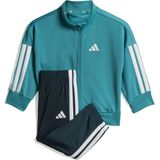 ADIDAS - Essentials - Trainingspak - Petrol - Zwart - Wit - 2-delig