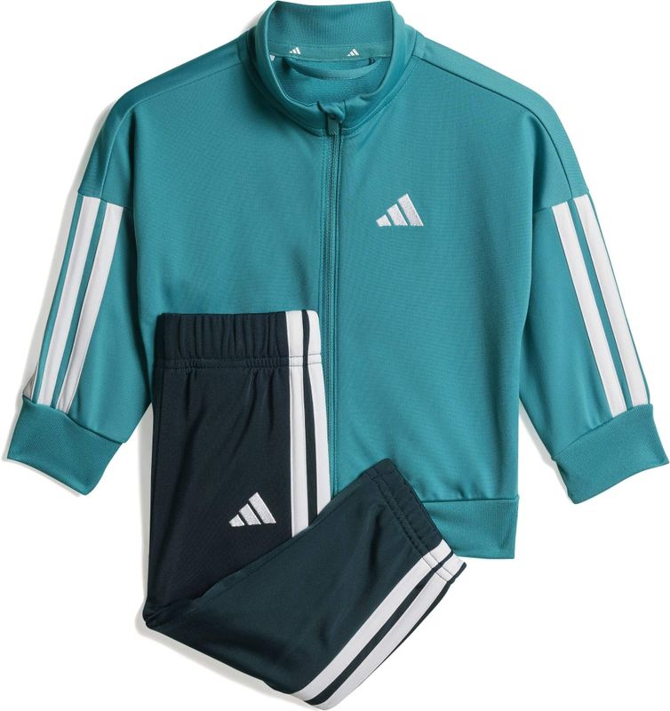 ADIDAS - Essentials - Trainingspak - Petrol - Zwart - Wit - 2-delig