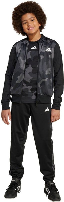 adidas - Sportswear Seasonal Essential - Trainingspak - Zwart - Kinderen