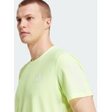 adidas - Own the Run - T-shirt - Geel