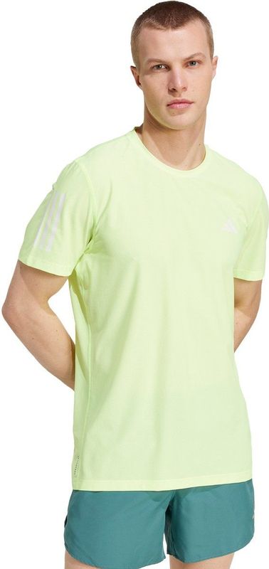 adidas - Own the Run - T-shirt - Geel