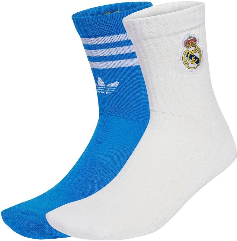 adidas - Real Madrid Sokken - Wit - 2 Paar
