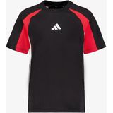 adidas - J CB T - T-shirt - Black/Wonder Silver/White - 100% Katoen