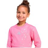 adidas - Everyday Glam Set - Kinderset - Zwart - Regular Fit Top en Strakke Fit Broek