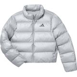 adidas - Glam Donsjack - Synthetisch - Zilver - Kinderen - 164