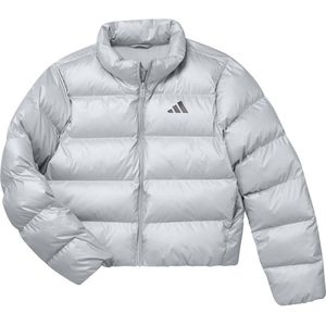 adidas - Glam Donsjack - Synthetisch - Zilver - Kinderen - 164