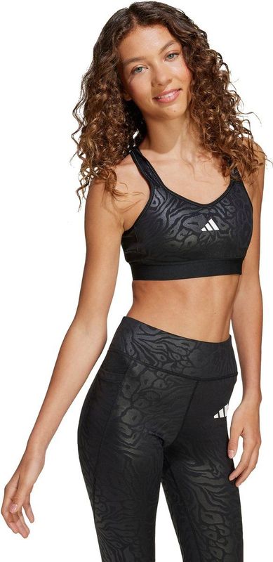 Adidas - All Sports - Sportbeha - Marshmallow Print - Dierenprint