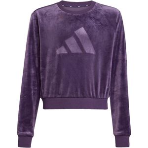adidas - Sportswear Girl Holiday Glam - Cropped Sweatshirt - Paars - Kinderen