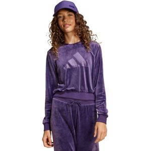 adidas - Sportswear Girl Holiday Glam - Cropped Sweatshirt - Paars - Kinderen