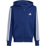 adidas - Sportswear Essentials - Ritshoodie - Blauw - Kinderen - 164