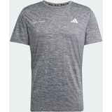 adidas - Own The Run - T-shirt - Melange - Korte Mouwen