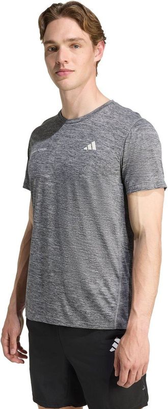 adidas - Own The Run - T-shirt - Melange - Korte Mouwen