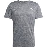adidas - Own The Run - T-shirt - Melange - Korte Mouwen