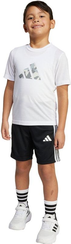 adidas - Train Essentials - Set - Wit - Kinderen - Camouflagepatroon