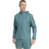 adidas - Own The Run Jacket - Jack - Zwart - Gerecycled Polyester