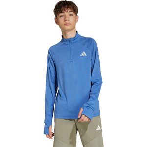 adidas - All Sports Favorite 1/4-Zip Longsleeve - Kinderen - Blauw