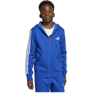 Royal Blue/White - Sweater - Katoen/Polyester/Viscose - Regular Fit