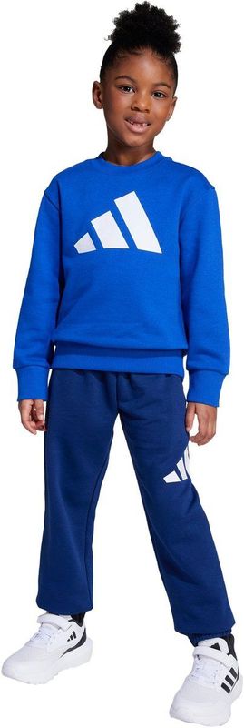 adidas - 3 Bar Logo - Trainingspak - Zwart - 70% Katoen / 30% Polyester