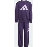 adidas - Sportswear Essentials - Joggingpak - Paars - Kinderen - 128