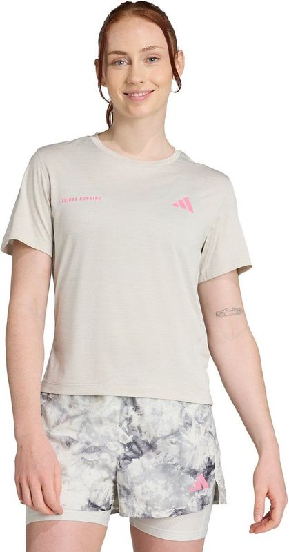 adidas - Own The Run - T-shirt - Melange - Gerecycled Polyester