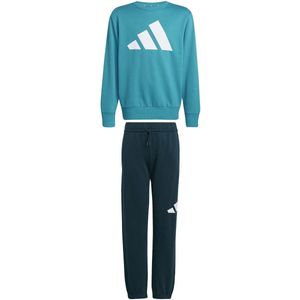 Sweater - Royblu/Wit - Katoen/Gerecycled Polyester/Viscose - Zachte Badstof