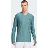 Adidas - OTR B Longsleeve Tee - T-shirt - Teal - Ademend - CLIMACOOL