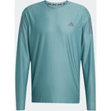 Adidas - OTR B Longsleeve Tee - T-shirt - Teal - Ademend - CLIMACOOL
