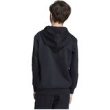 adidas - Fleece Hoodie - Grijs - 95% Katoen, 5% Elastaan