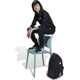 adidas - Fleece Hoodie - Grijs - 95% Katoen, 5% Elastaan