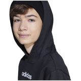 adidas - Fleece Hoodie - Grijs - 95% Katoen, 5% Elastaan