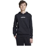 adidas - Fleece Hoodie - Grijs - 95% Katoen, 5% Elastaan