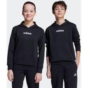 adidas - Fleece Hoodie - Zwart - Katoen/Elastaan