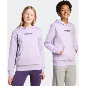 adidas - J LIN FL HD - Hoodie - Powder Plum/Aurora Plum