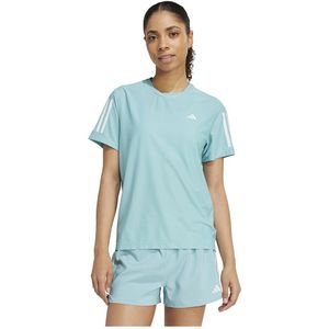 ADIDAS - OWN The Run - T-shirt - Zwart - Synthetisch