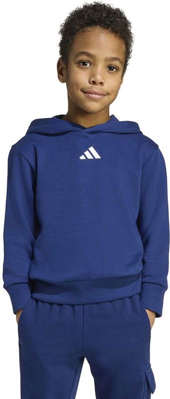 Sweater - Capuchon - Sweatstof - Logoprint - Lang