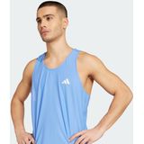 adidas Heren Own The Run Tank Top, Blue Fusion, L