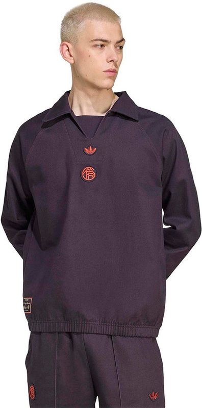 adidas - FC Bayern Terrace Icons - Sweatshirt - Retro - Losse Pasvorm