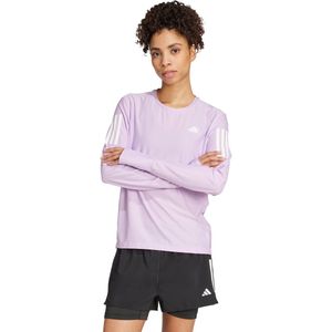 adidas - Own The Run - Sportshirt - Zwart - Gerecycled Polyester