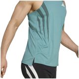 adidas - Adizero Archive - Sporttop - Zwart - Stretchmateriaal