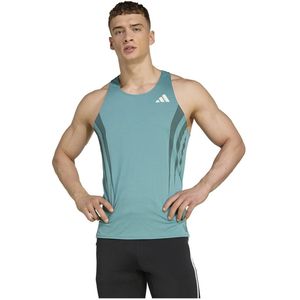 adidas - Adizero Archive - Sporttop - Zwart - Stretchmateriaal