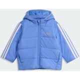 adidas - Sportswear Essentials 3-Stripes - Gewatteerd Jack - Blauw - Kinderen